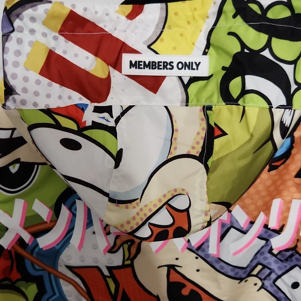 Members only nickelodeon collab windbreaker - Picture 5 of 6